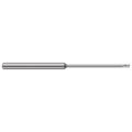 Harvey Tool Miniature End Mill - 3 Flute - Square, 0.0200", Finish - Machining: Uncoated 58320